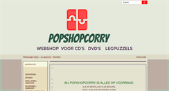 Desktop Screenshot of popshopcorry.nl